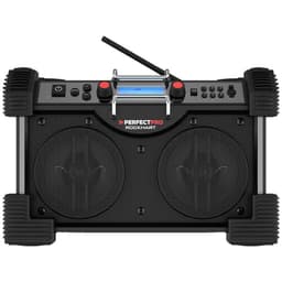 PerfectPro RockHart Byggarbetsradio DAB+, FM AUX,