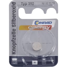 Conrad energy SR41 Knapcellebatteri 392 Sølvoxid 45 mAh 1.55 V 1 stk