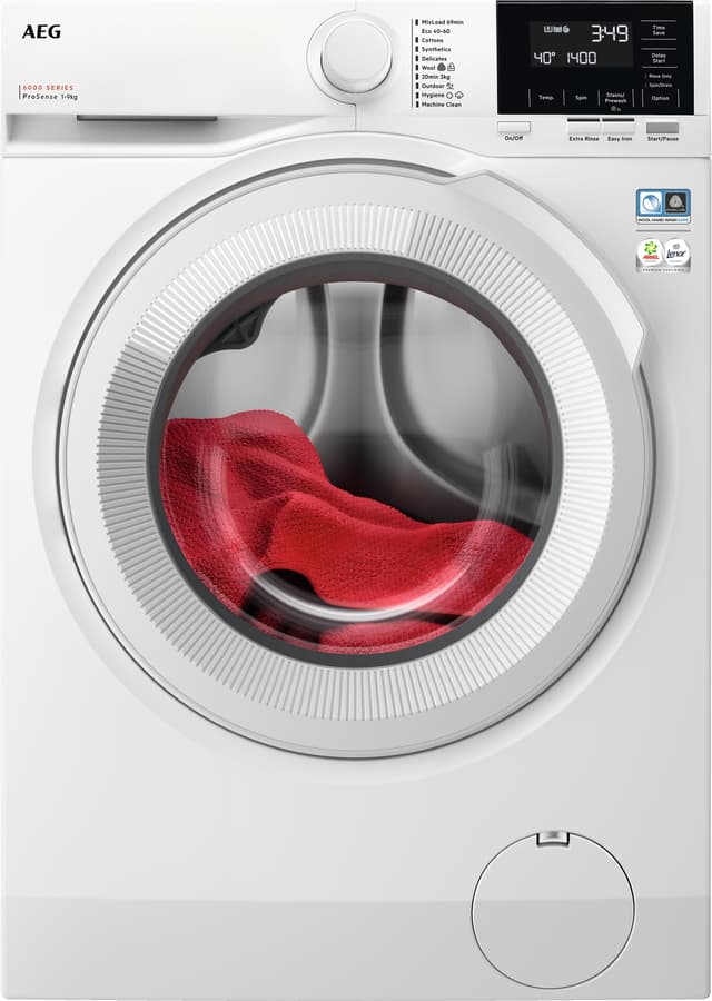 AEG Serie 6000 Vaskemaskine LR622O94D (9kg)