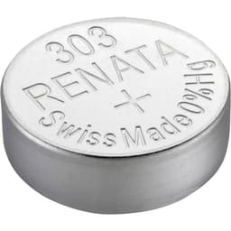 303 Knapcellebatteri Sølvoxid 1.55 V 175 mAh Renata