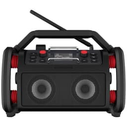 PerfectPro RockPro Byggarbetsradio DAB+, FM AUX,