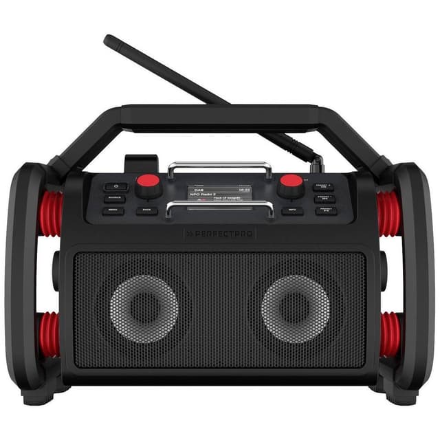 PerfectPro RockPro Byggarbetsradio DAB+, FM AUX,