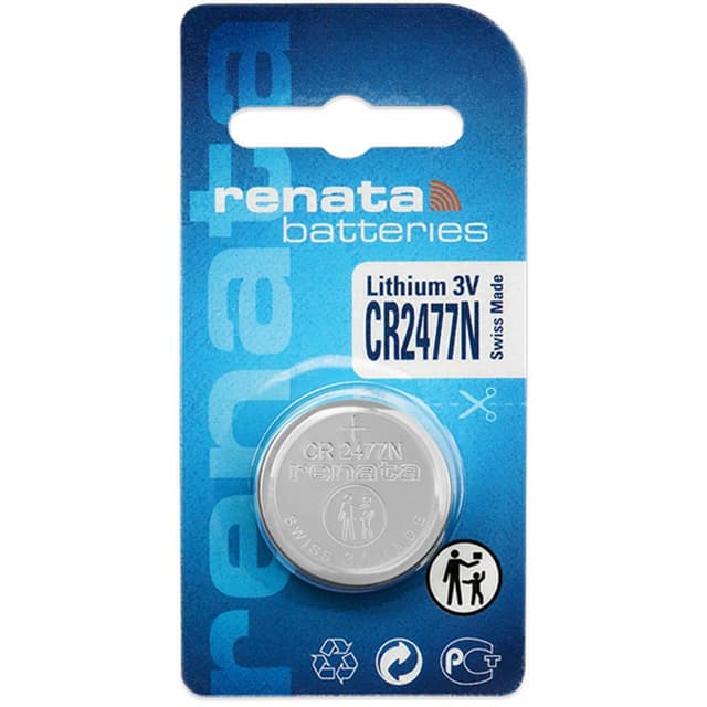 CR 2477N Knapcellebatteri Lithium 3 V 950 mAh