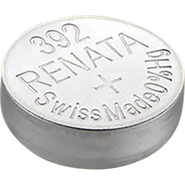 Renata SR41adapté au courant fort Knappcell 392