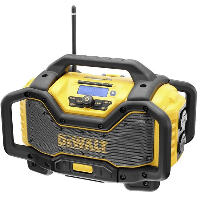 Dewalt DCR027 Byggarbetsradio Svart, Gul
