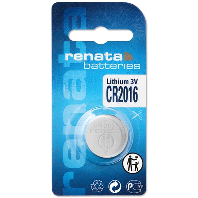 CR 2016 Knapcellebatteri Lithium 3 V 90 mAh