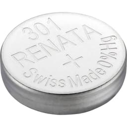 Renata SR43 Knappcell 301 Silveroxid 130 mAh 1.55 V 1