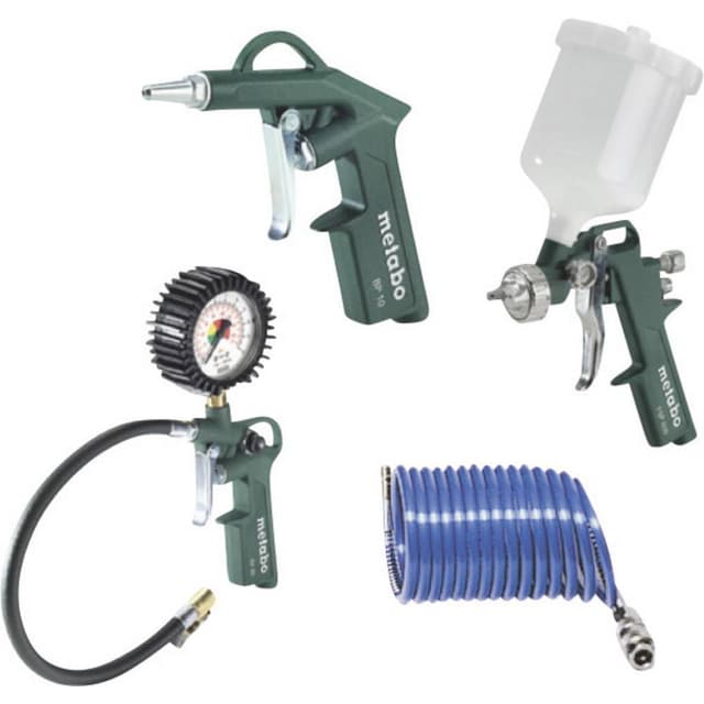Tryckluftsverktygset Metabo LPZ 4 Set