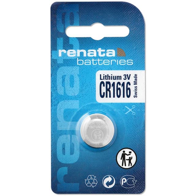 CR 1616 Knapcellebatteri Lithium 3 V 50 mAh