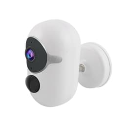 Overvågningskameraer Trådløse Udendørs HD Sikkerhedskameraer Bevægelseskameraer Solar hvid