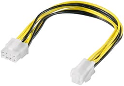 Goobay ATX12 P4 PC strømkabel/adapter  4-pinners til 8-pinners