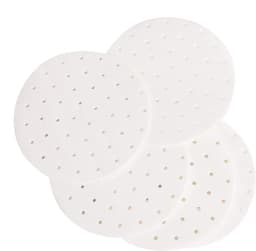 Runt pergamentpapper till Air Fryer 100-pack Vit 20 cm