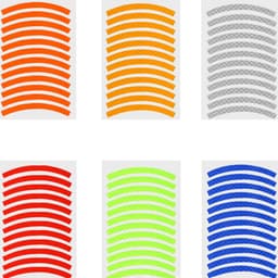 Heijastavat tarrat Monivärinen