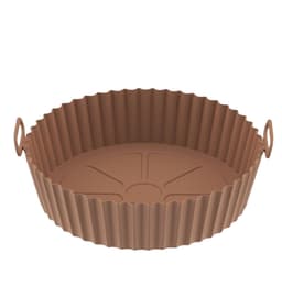 Air Fryer Silikoni Bowl Ruskea
