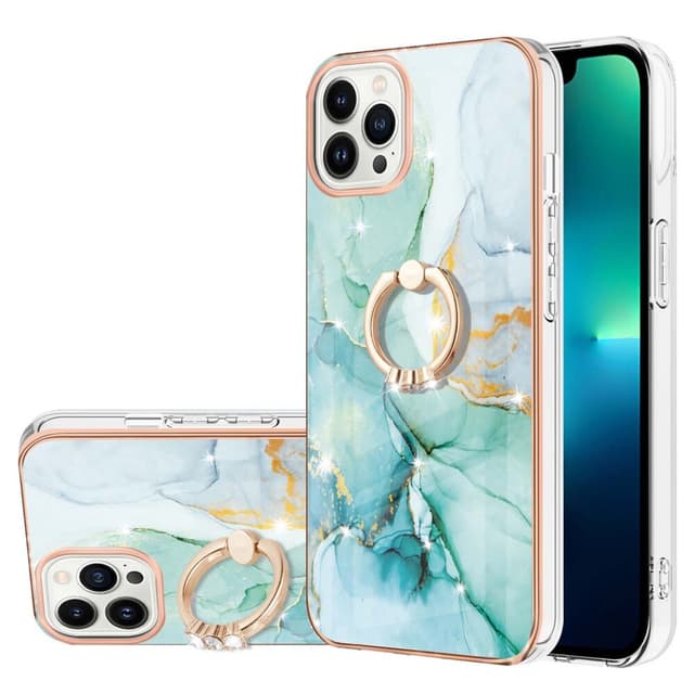 SKALO iPhone 14 Pro Max Marmori TPU suojakuori rengas - #4