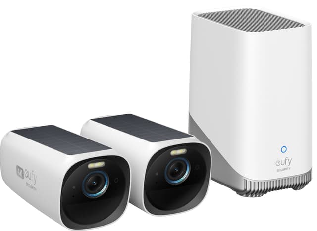 Eufy eufyCam 3 sikkerhedskameraer (2-pak)
