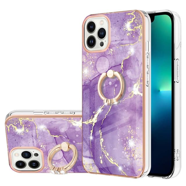SKALO iPhone 14 Pro Max Marmori TPU suojakuori rengas - #1