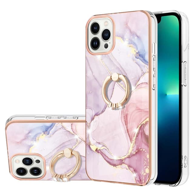 SKALO iPhone 14 Pro Max Marmori TPU suojakuori rengas - #2