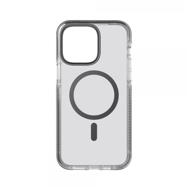 Tech21 iPhone 14 Pro Max Cover Evo Crystal MagSafe Graphite Black