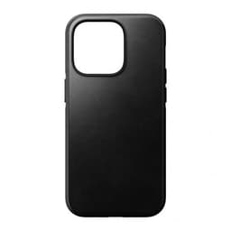 NOMAD iPhone 14 Pro Deksel Modern Leather Case Horween Svart