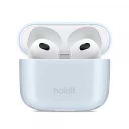 holdit AirPods 3 Deksel Seethru Mineral Blue