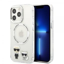 Karl Lagerfeld iPhone 13 Pro Max Deksel Karl & Choupette MagSafe Transparent