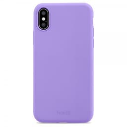 holdit iPhone X/Xs Cover Silikone Violet