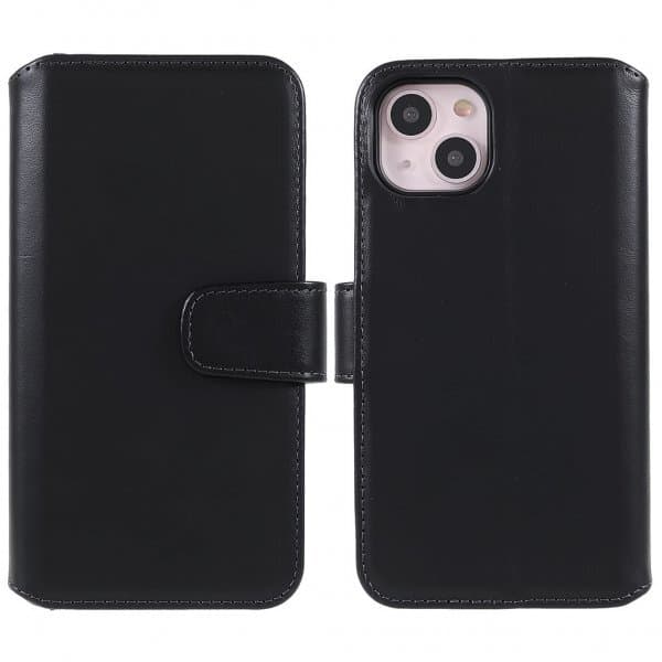 Nordic Covers iPhone 14 Plus Fodral Essential Leather Raven Black