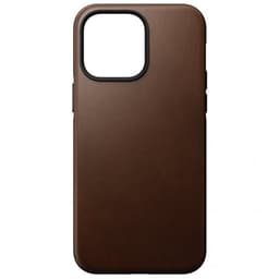 NOMAD iPhone 14 Pro Max Cover Modern Leather Case Brun