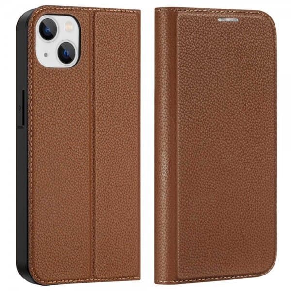 DUX DUCIS iPhone 14 Plus Fodral Skin X2 Series Brun