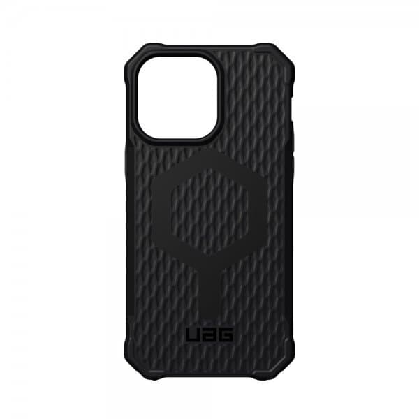 Urban Armor Gear UAG Custodia Civilian compatibile Apple iPhone 14 Pro [Compatibile ricarica wireless/ricarica magnetica, custodia mobile resistente agli urti, bordo rialzato] Nero