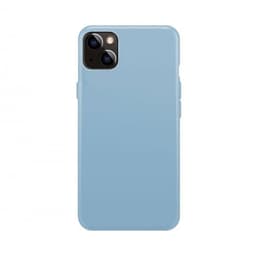 XQISIT iPhone 14 Skal Silicone Case Ljusblå