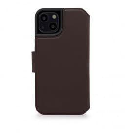 Decoded iPhone 14 Etui Leather Wallet Case Brun