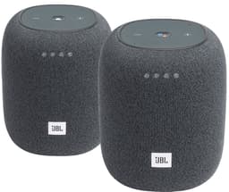 JBL Link Music Duo trådløs høyttaler (grå)