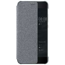 Huawei P10 Plus View flipfodral (ljusgrå)