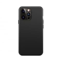 XQISIT iPhone 14 Pro Skal Silicone Case Svart