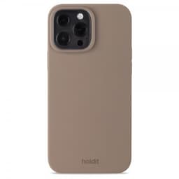 holdit iPhone 13 Pro Max Skal Silikon Mocha Brown