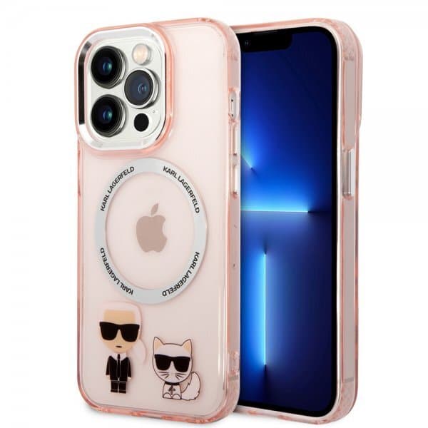 Karl Lagerfeld iPhone 14 Pro Max Skal Karl & Choupette MagSafe