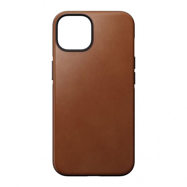 NOMAD iPhone 14 Skal Modern Leather Case English Tan