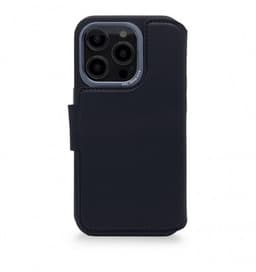 Decoded iPhone 14 Pro Max Etui Leather Detachable Wallet Navy