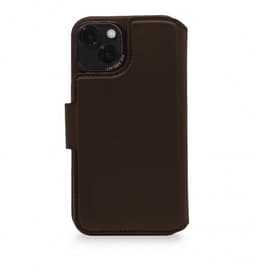 Decoded iPhone 14 Etui Leather Detachable Wallet Brun
