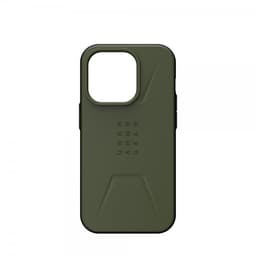 Urban Armor Gear (UAG) iPhone 14 Pro Deksel Civilian MagSafe Olive