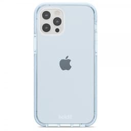 holdit iPhone 12/iPhone 12 Pro Deksel Seethru Mineral Blue