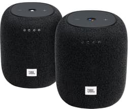 JBL Link Music Duo trådlösa högtalare (svarta)