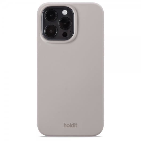 holdit iPhone 14 Pro Max Deksel Silikon Taupe