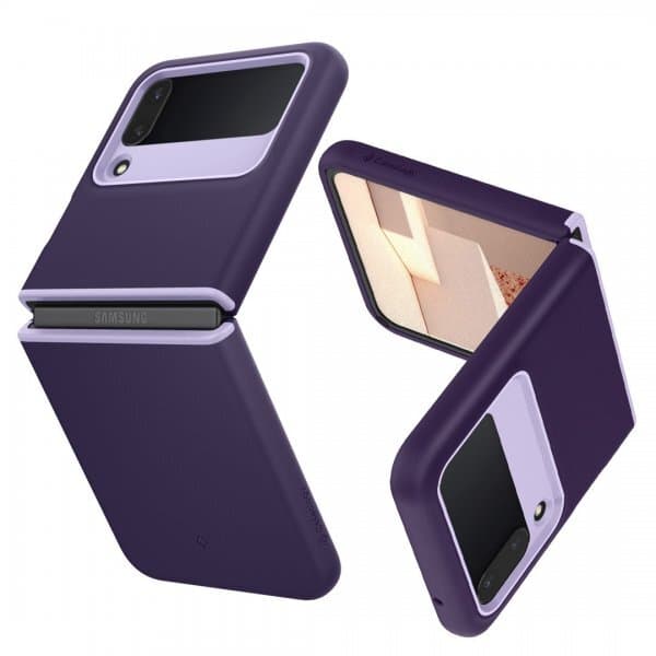 Spigen Samsung Galaxy Z Flip 4 Deksel Nano Pop Light Violet