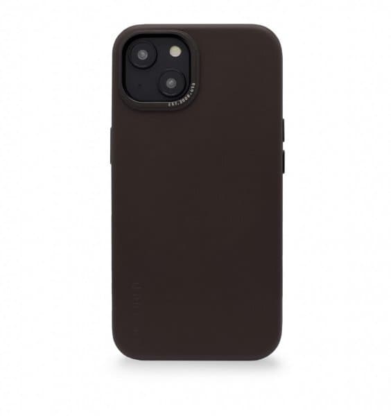 Decoded iPhone 14 Skal Leather Backcover Brun