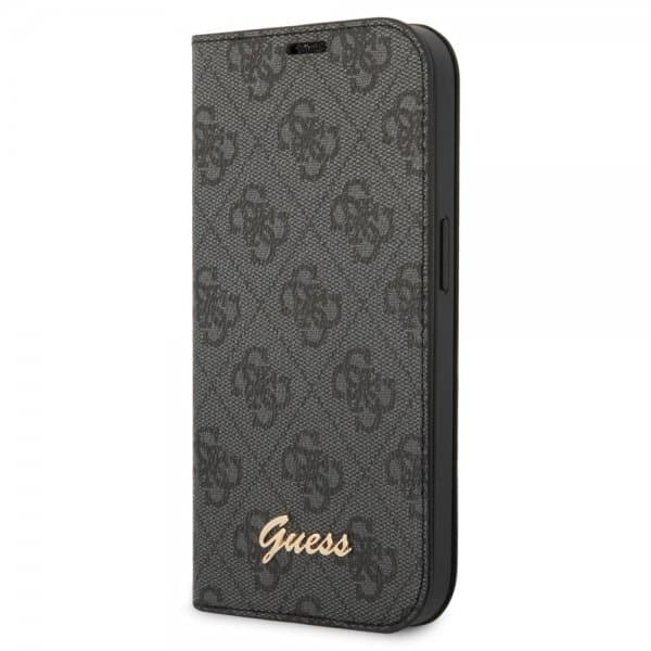 Guess iPhone 14 Pro Fodral 4G Logo Svart