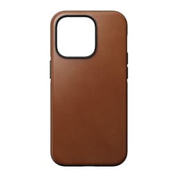 NOMAD iPhone 14 Pro Skal Modern Leather Case English Tan