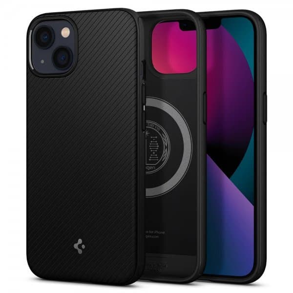 Spigen iPhone 14 Plus Deksel Core Armor MagFit Matte Black